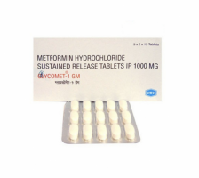 Glucophage XR 1000mg Tablets (Generic Equivalent)