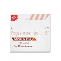 A box of generic Progesterone 200mg/ml Injection