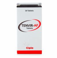 A box of Tenofovir Alafenamide 25mg Generic Tablets