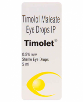A box of Timolol 0.5 Percent (5ml) Generic Eye Drops