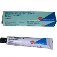 A box and a tube of generic Betamethasone Valerate 0.10 perecent 20 gm Tube