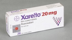 Pack of Xarelto 20mg tablets 
