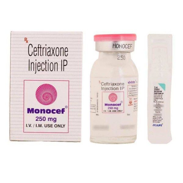 Monocef 250 mg Inj.