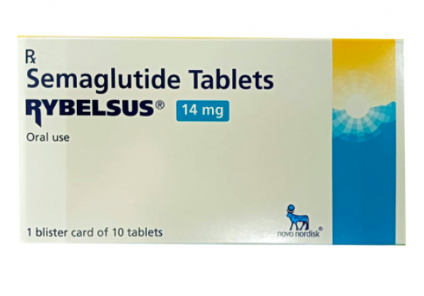 A pack of Semaglutide 14mg Tablets