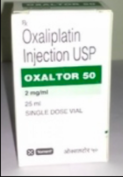 A box of Eloxatin 50 mg Generic Injection - Oxaliplatin