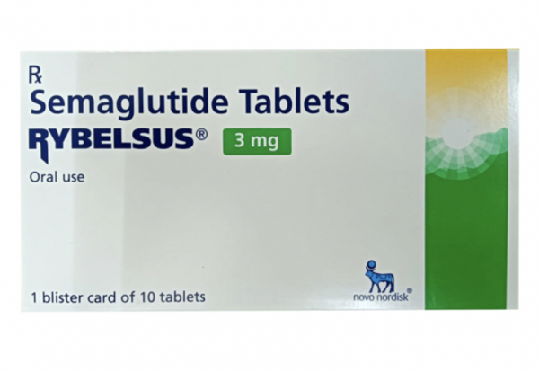 A box of Semaglutide 3mg Tablets