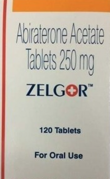 A box of Abiraterone Acetate 250mg Generic Tablets