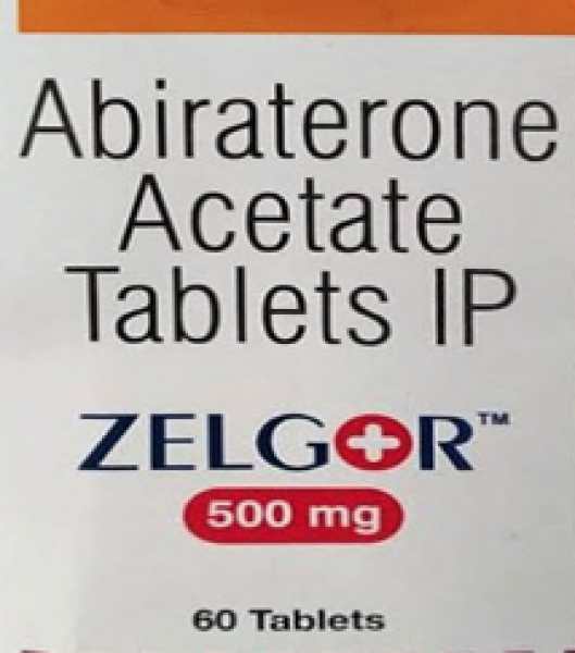 A box of Abiraterone Acetate 500mg Generic Tablets